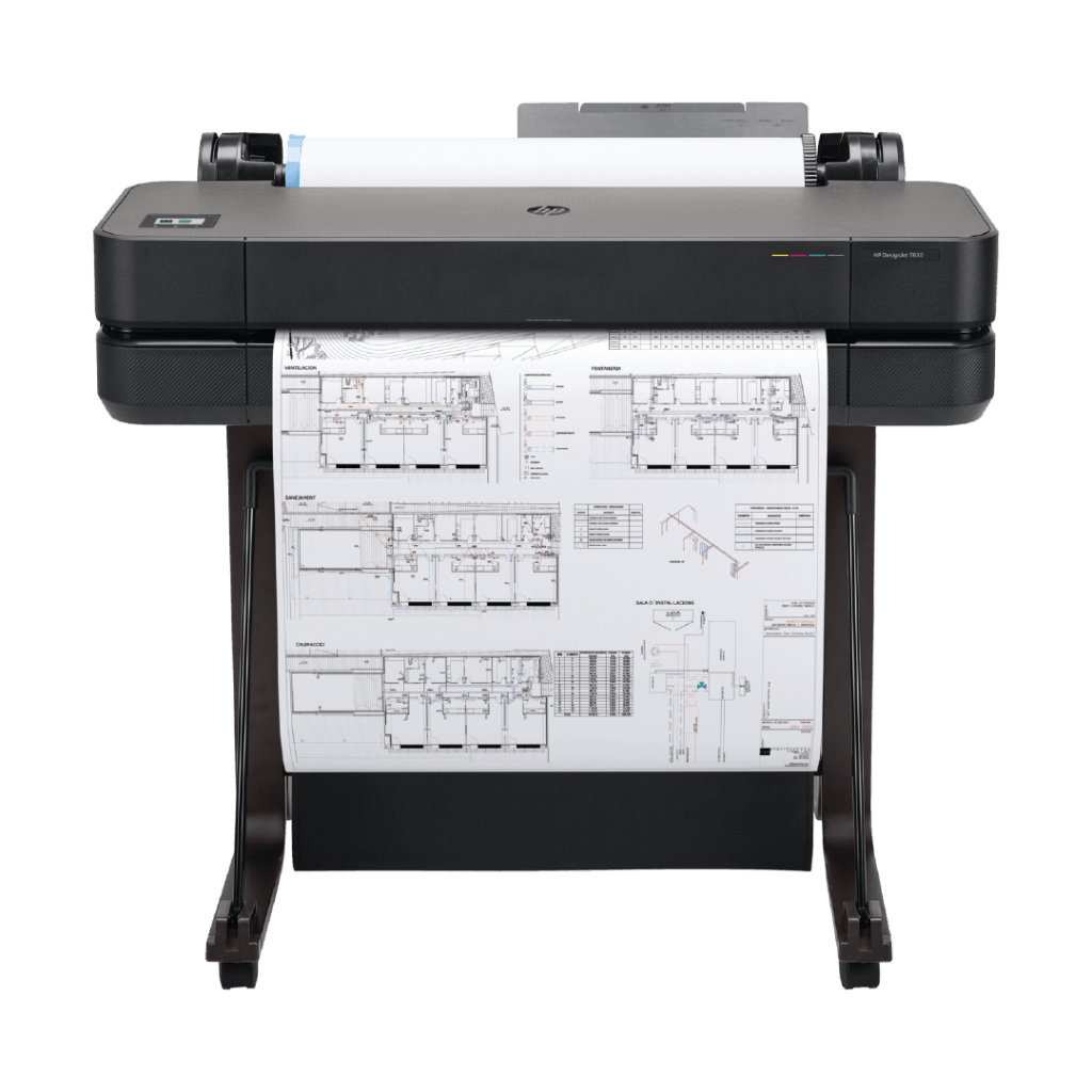 Плоттер HP DesignJet T630 печать выкроек на бумаге рулон